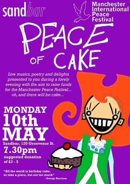 Manchester International Peace Festival- Peace of Cake